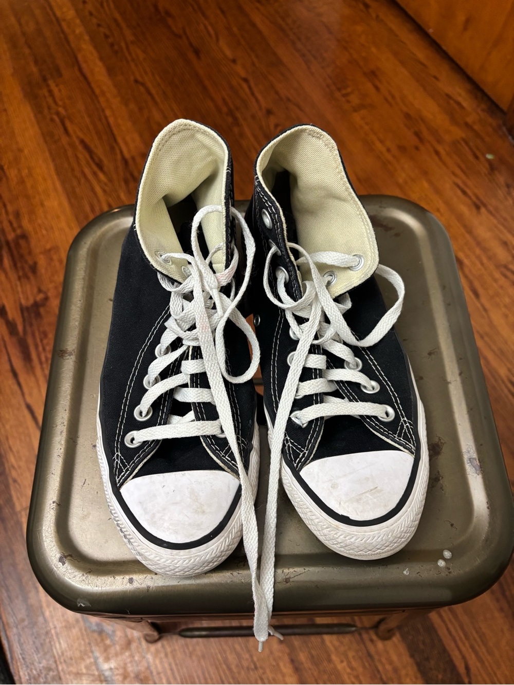 Converse Classic High-Top Sneakers in Black